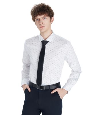 Men's Even Dot Print Dress Shirt, Macy's Exclusive