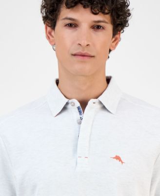 Men's Santa Rosa Gardens Cuff and Collar Detail Polo Shirt