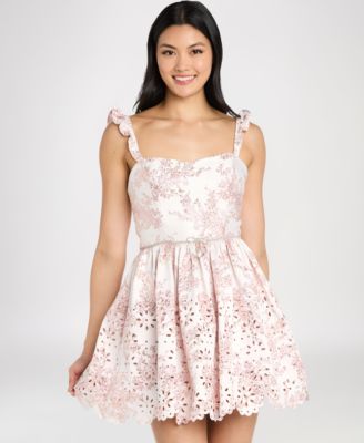 Women's Metallic Short Dress