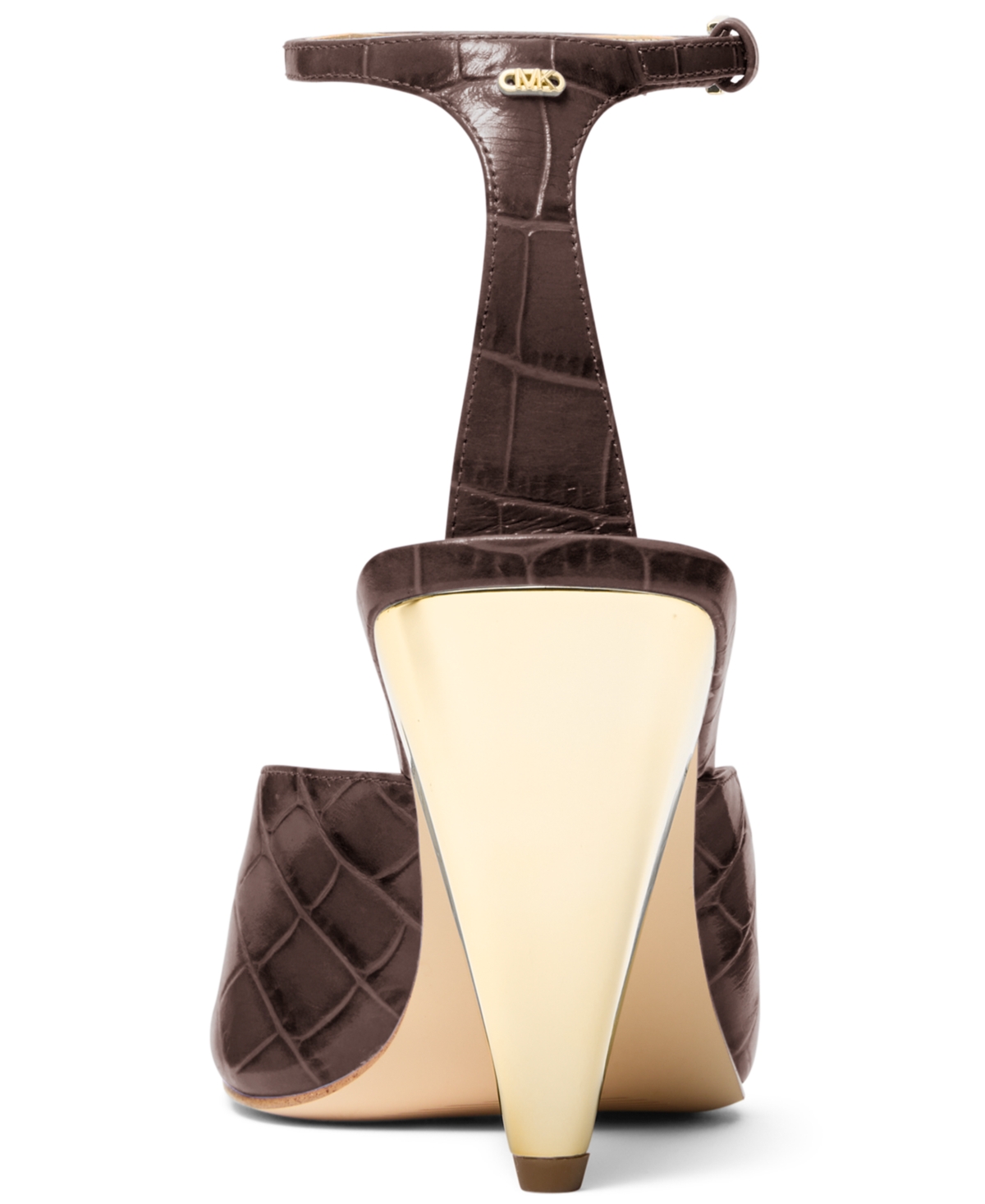 Michael Kors Michael  Women's Electra Ankle Strap Dress Sandals In Brown