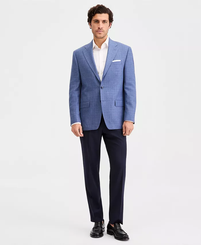 Men's Classic-Fit Silk & Wool Blend Sport Coat - thumbnail 4