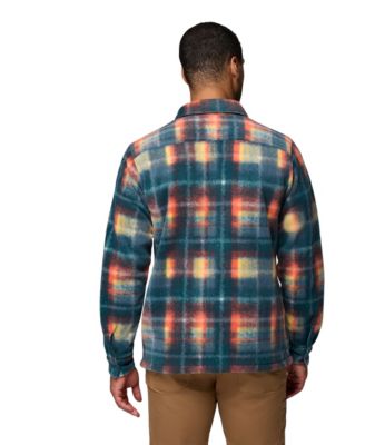 Men's Steens Mountain II Plaid Fleece Shirt Jacket