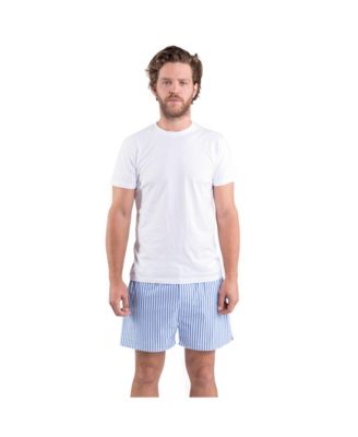 Men's Men s Organic Cotton Poplin Pajama Boxer Shorts