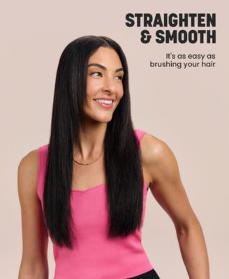 The Brush Crush Heated Straightening Brush