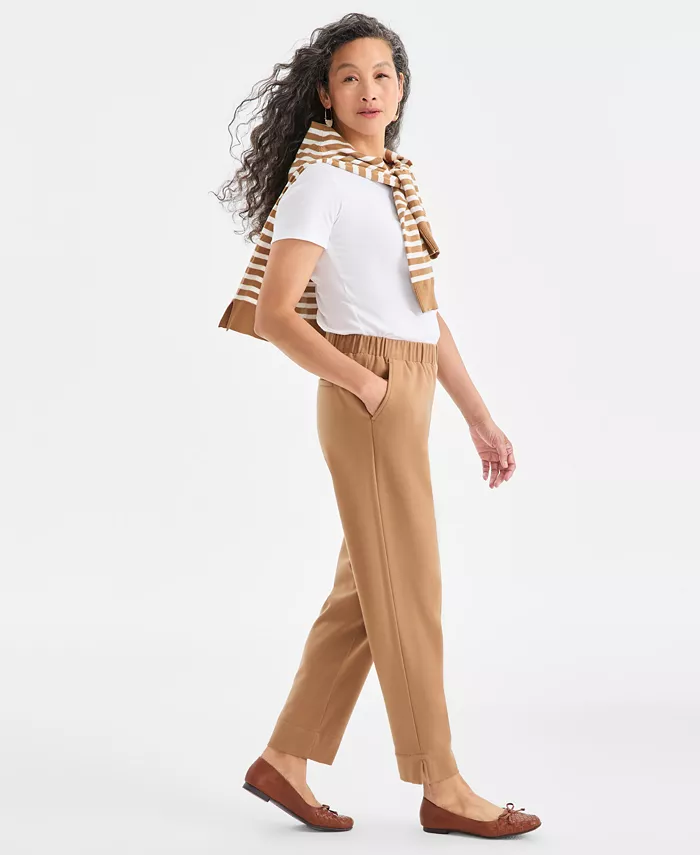 Women's Pull-On Ankle Pants - thumbnail 3