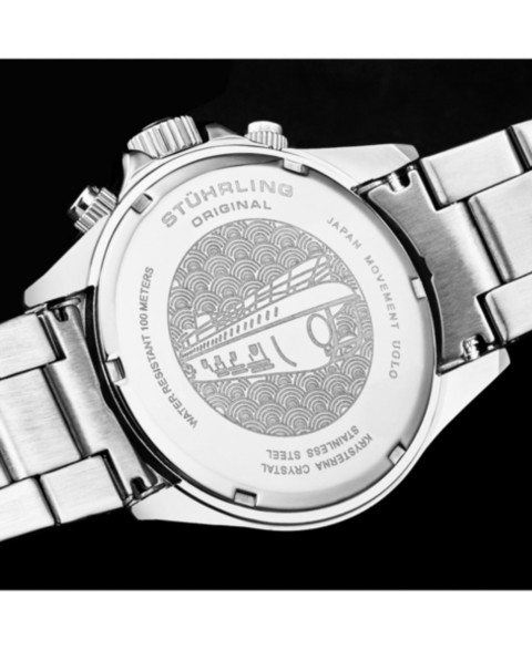Мужские часы-хронограф Stuhrling 3960 Ice Blue