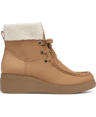 Women's Devon Wedge Zip Short Boots