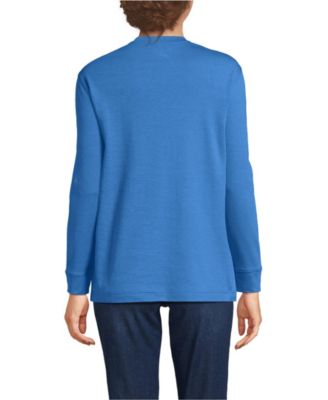 Women's Cotton Relaxed Long Sleeve Crew Neck