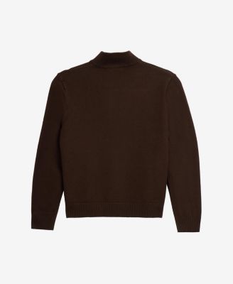 Boy's Full Zip Cardigan Sweater