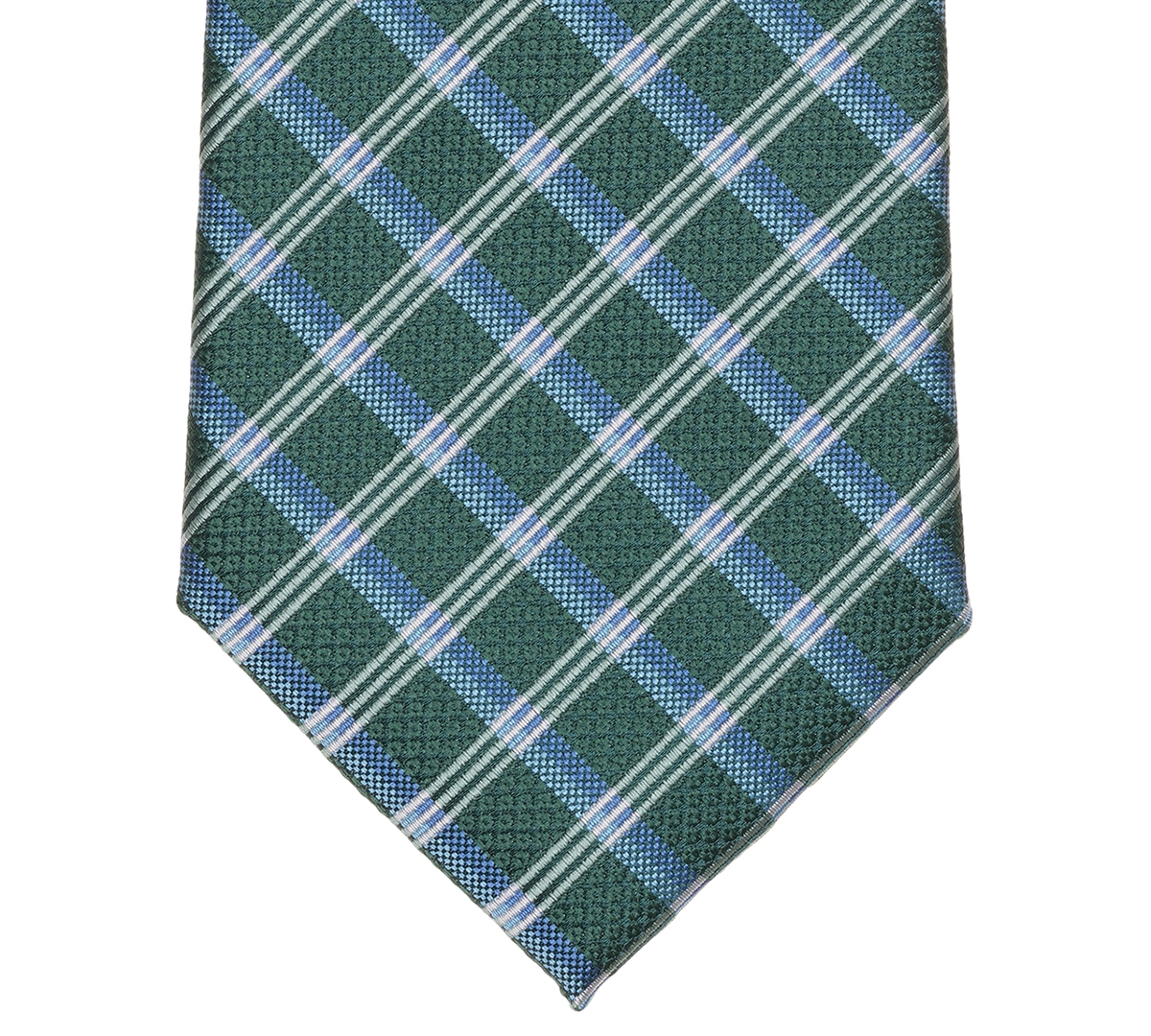 Perry Ellis Portfolio Men's Kitter Neat Pattern Classic Tie In Green