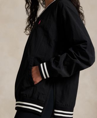 Women's Pink Pony V-Neck Pull-On Top