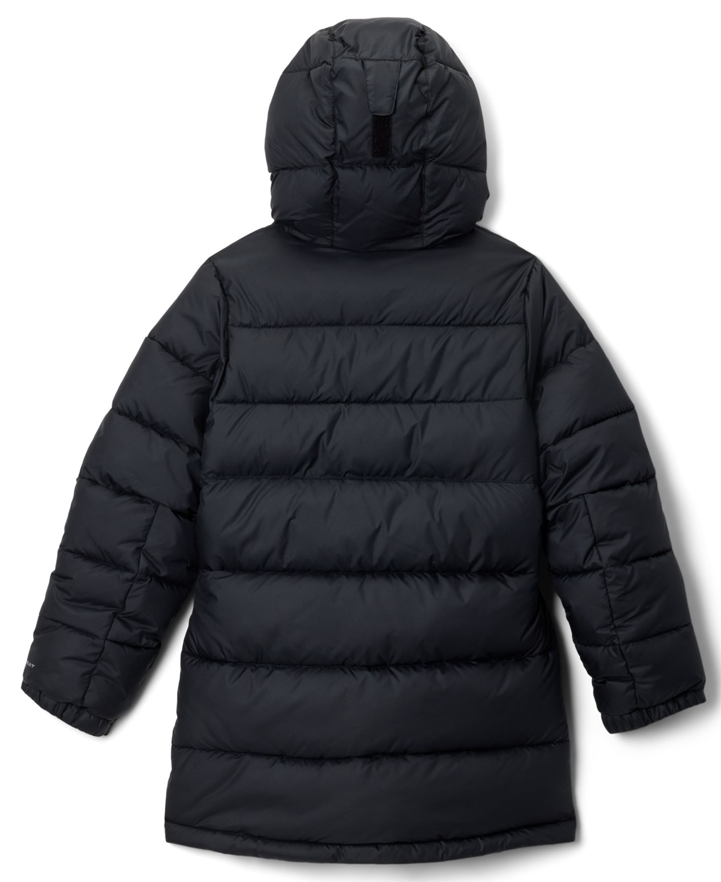 Куртка Columbia Girls' S-XL Pike Lake Mid Puffer, цвет: Чёрный — фото 2