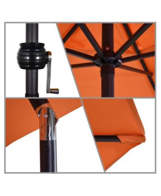 9-Foot Steel Market Patio Umbrella