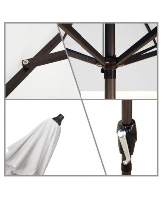 11-Foot Aluminum Market Patio Umbrella