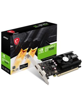 NVIDIA GeForce GT 1030 4GB DDR4 Low-Profile OC Graphics Card