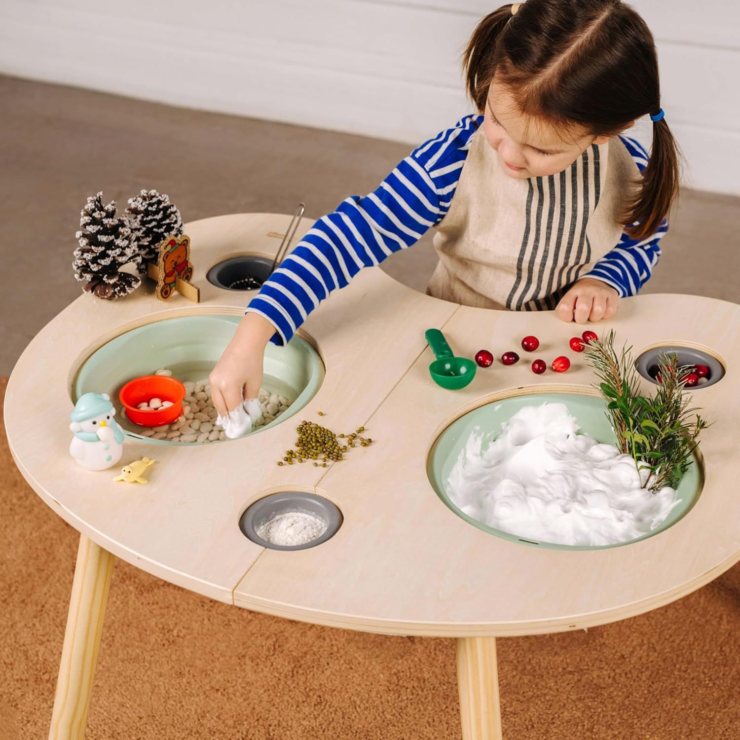 Montessori-Inspired Convertible Activity Table, Ages 2+