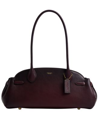 COACH - Glazed Leather Empire Carryall 34