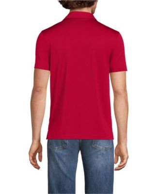 Men's School Uniform Rapid Dry Short Sleeve Modern Fit Polo