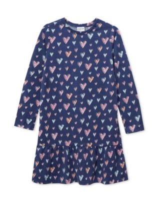 Girls Long Sleeve Jersey Nightgown