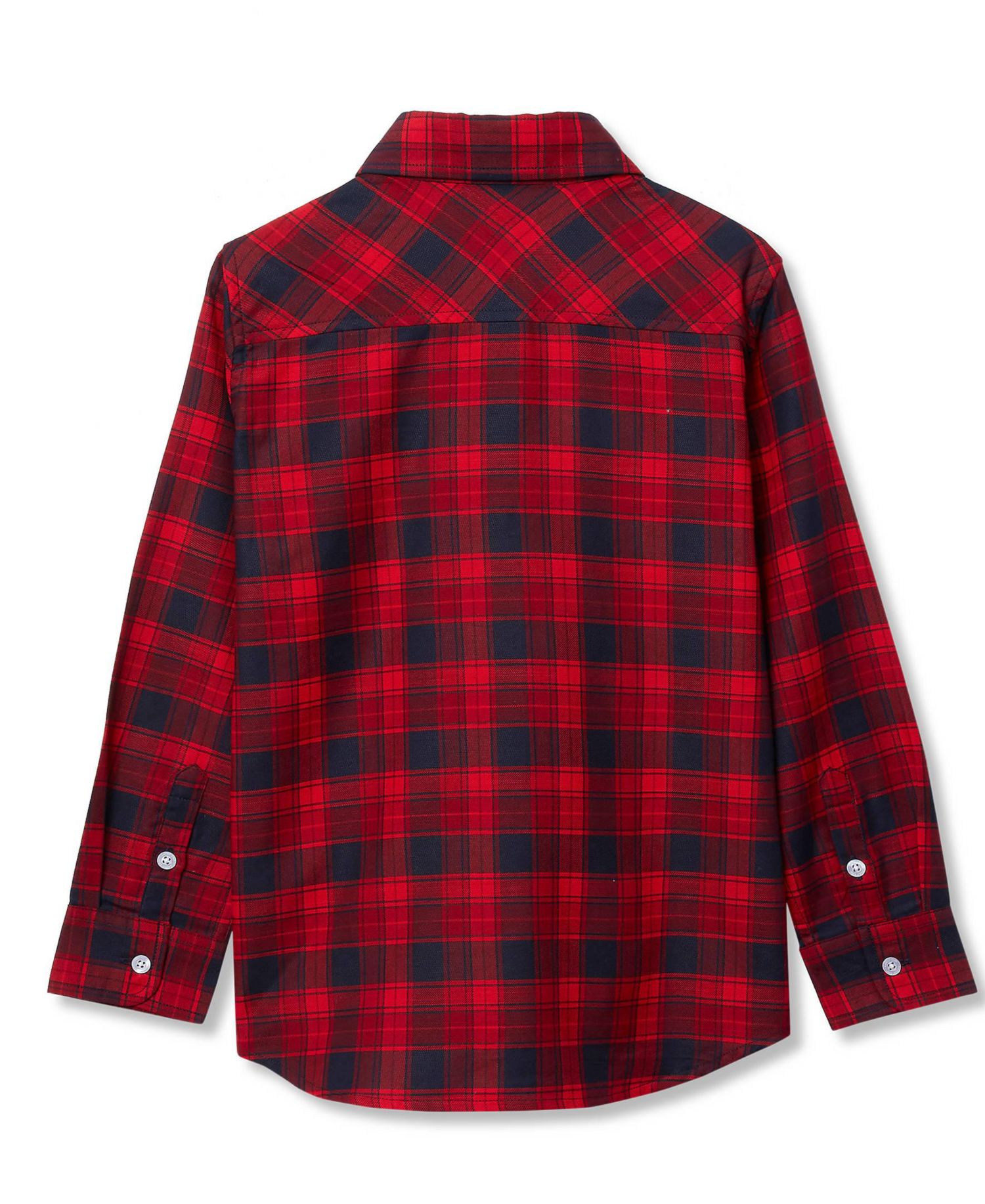 Boys Long Sleeve Poplin Shirt