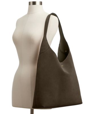 Brooklyn Extra-Large Suede Shoulder Bag 39