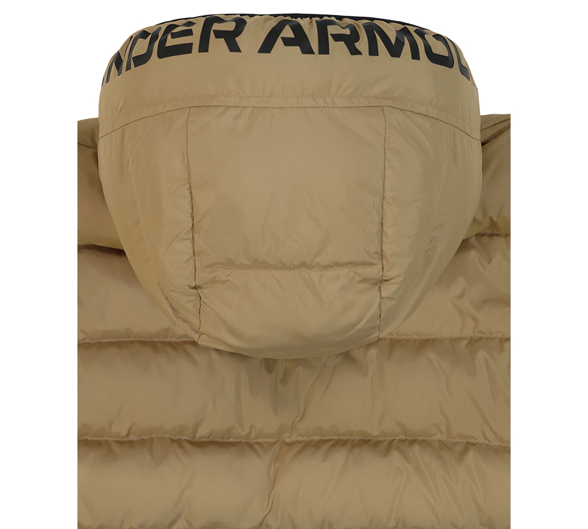 Under Armour Big Boys Pronto Color Block Full Zip Puffer Jacket In Brown