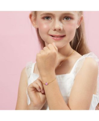 Petit Star of David Bracelet in Rose