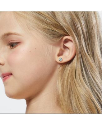 Petit Bubble Earrings in Sky Blue