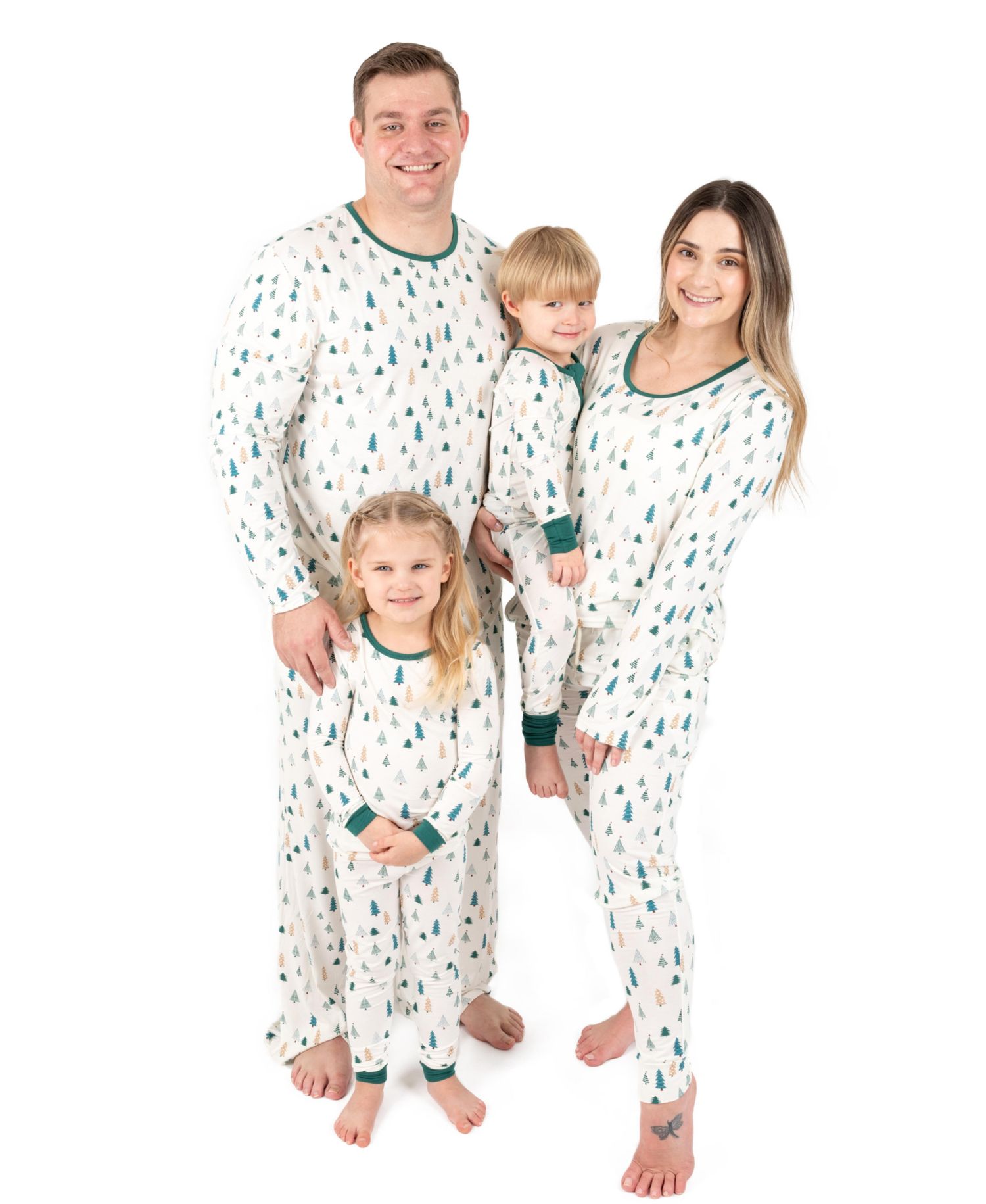 Baby One Piece Viscose from Bamboo Holiday Pajamas