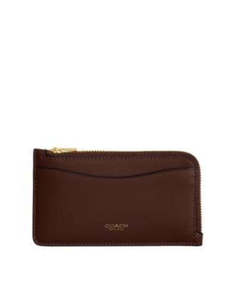 Essential New York Zip Leather Card Case  