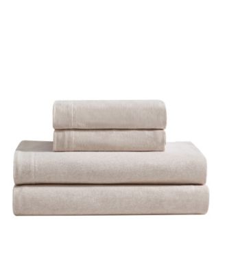 Melange Tencel Jersey 4-Pc. Sheet Set, Queen