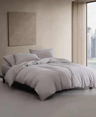 Melange Jersey 3 Piece Comforter Set, Queen