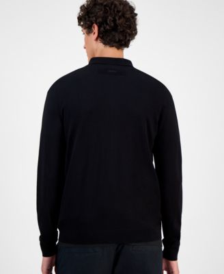 Men's San Jean Full Zip Collared Cardigan