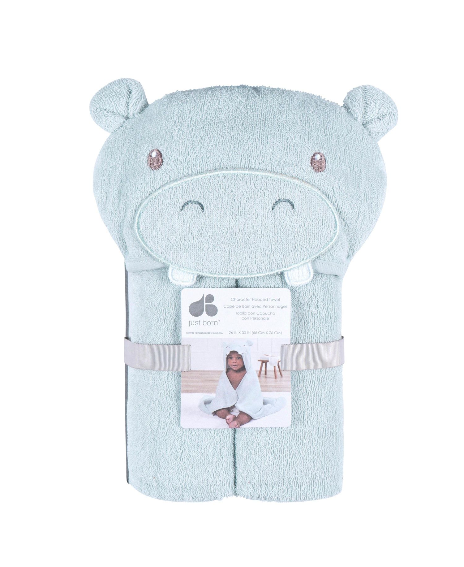 Baby Owl Character Towel, Pink, One Size