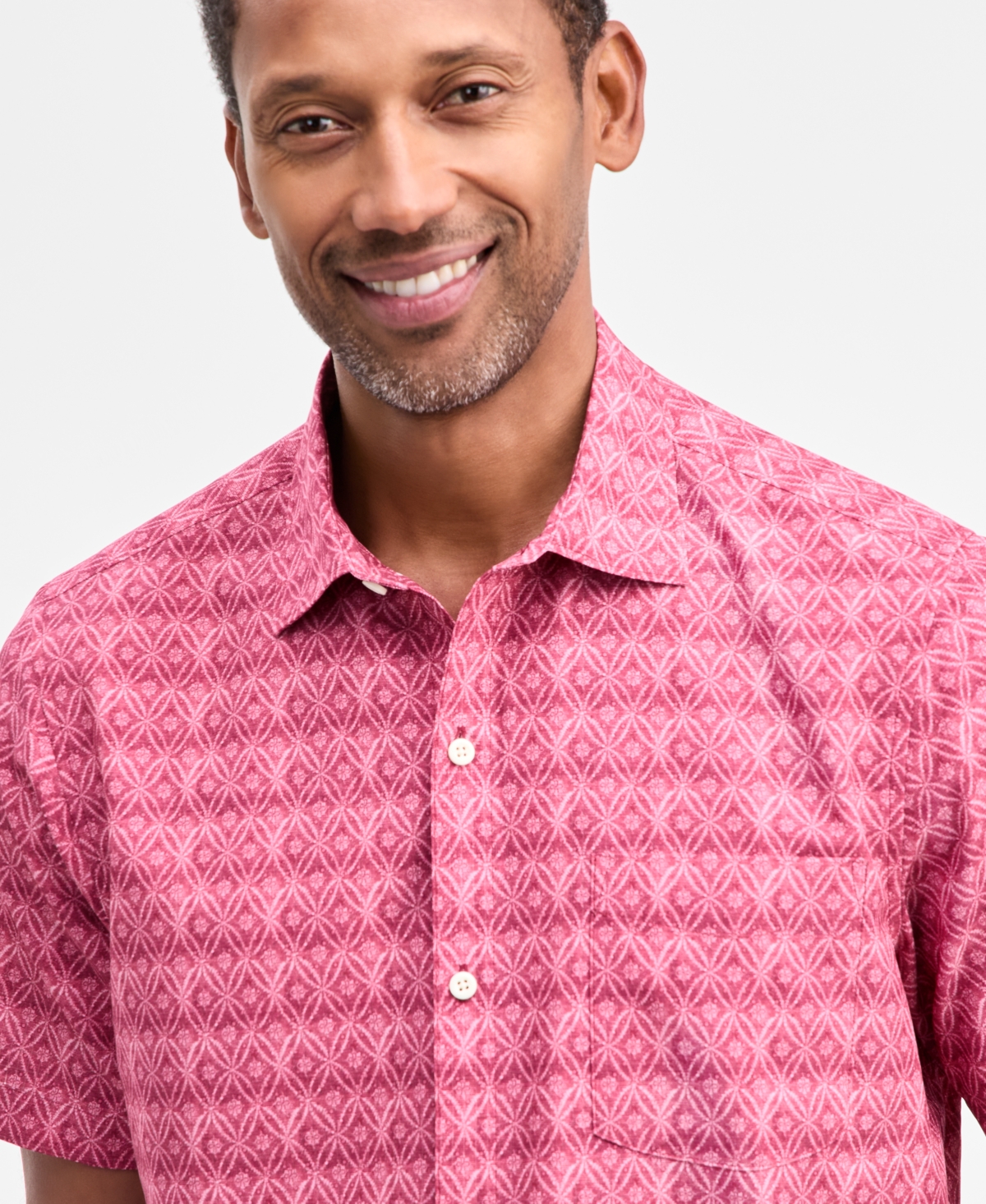 Tommy Bahama Men's Coast Tile Isle Printed Shirt