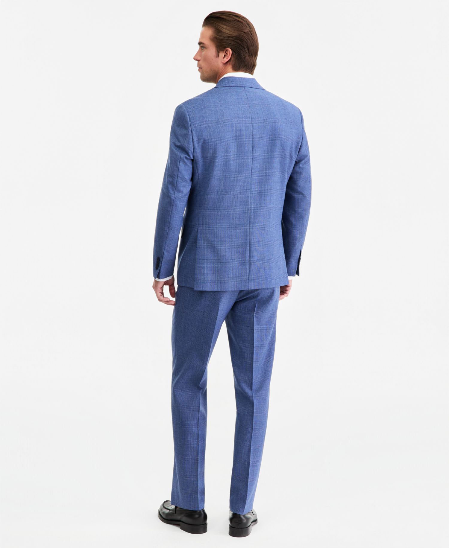 Men's Classic Fit Wool Blend Suit Separates Pant