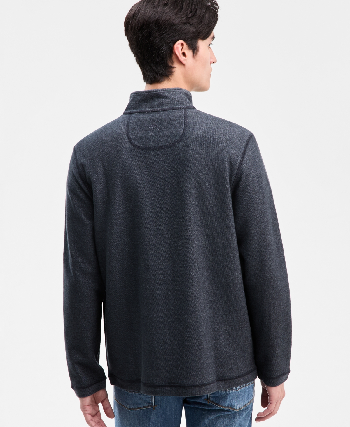 Tommy Bahama Men's Bayview Reversible Quarter-Zip Sweater