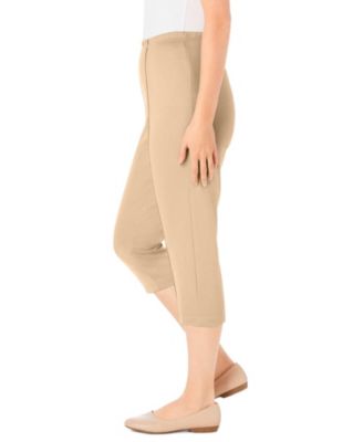 Women's Within The Hassle-Free Soft Knit Capri