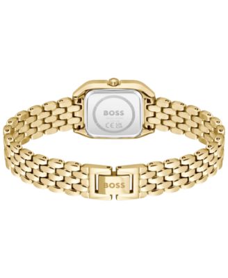 Women's Mae Petite Quartz Basic Mini Ionic Plated Thin Gold Steel Watch, 22mm