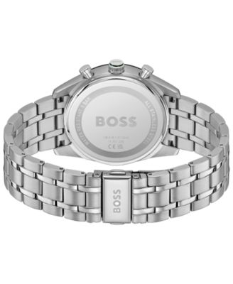 Men's Tourmaster Quartz Multifunction Stainless Steel Ionic Plated Thin Gold Steel Watch, 41mm