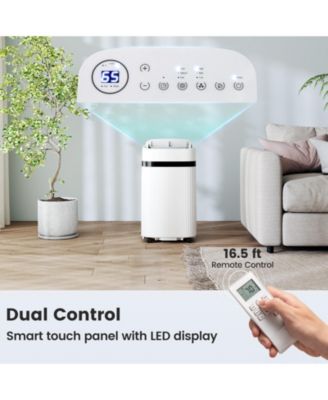 12000 BTU Portable Air Conditioner w/ Fan & Dehumidifier Sleep Mode 24H Timer