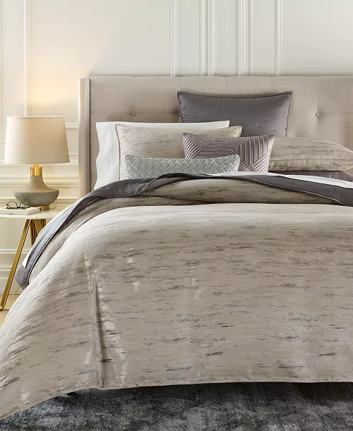 Hotel Collection Impasto Stone Comforter Sets