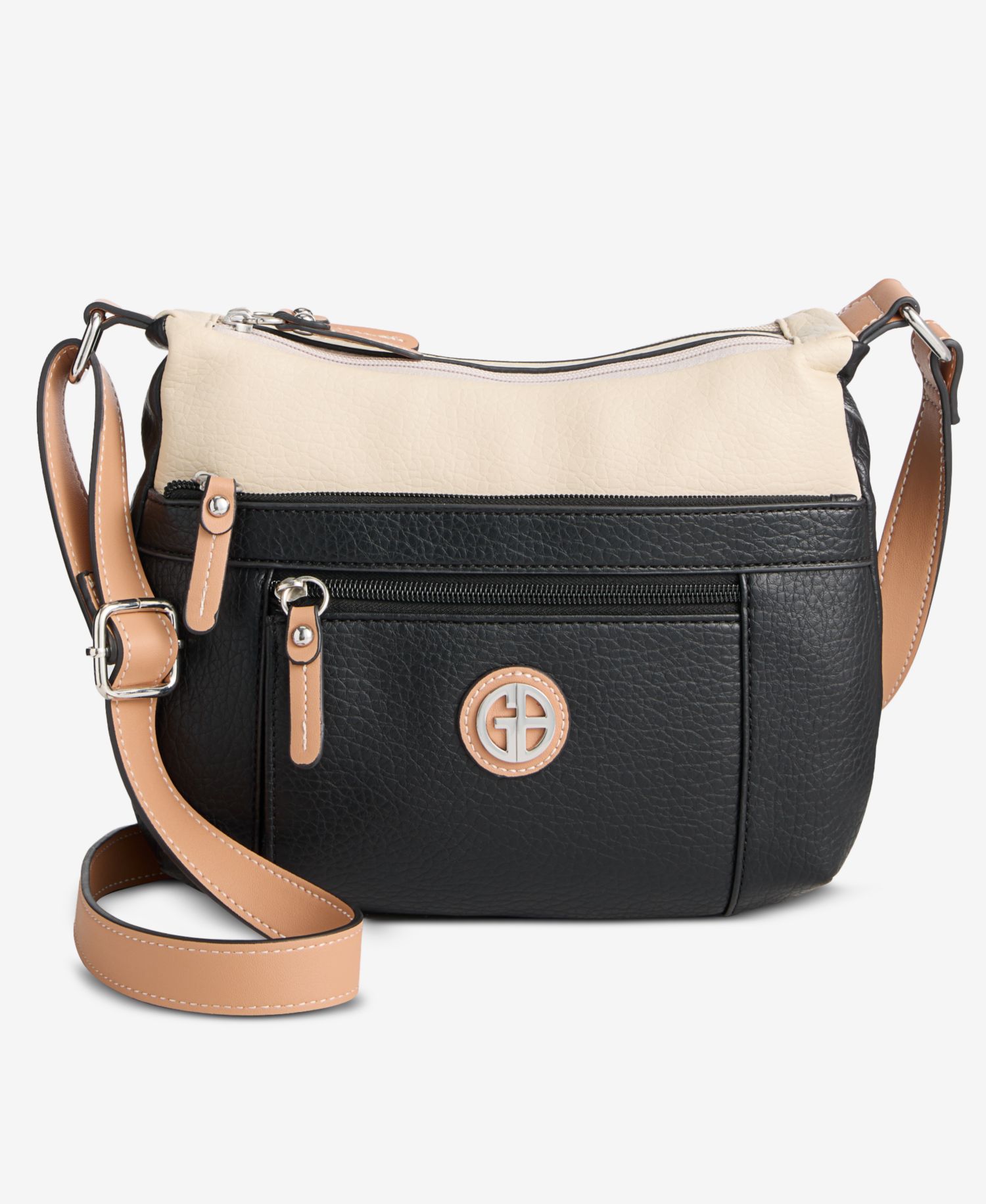 Colorblock Pebble Hobo
