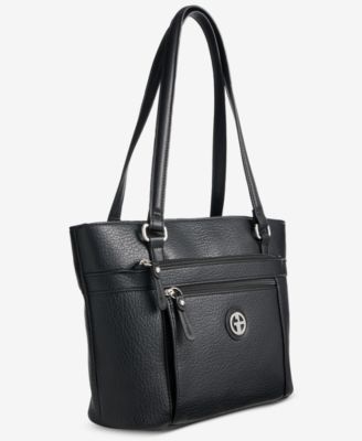 Large Pebbled Tote Bag, Macy's Exclusive