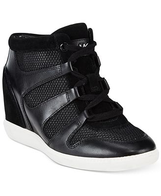 MICHAEL Michael Kors Astrid High-Top Wedge Sneakers - Sneakers - Shoes ...