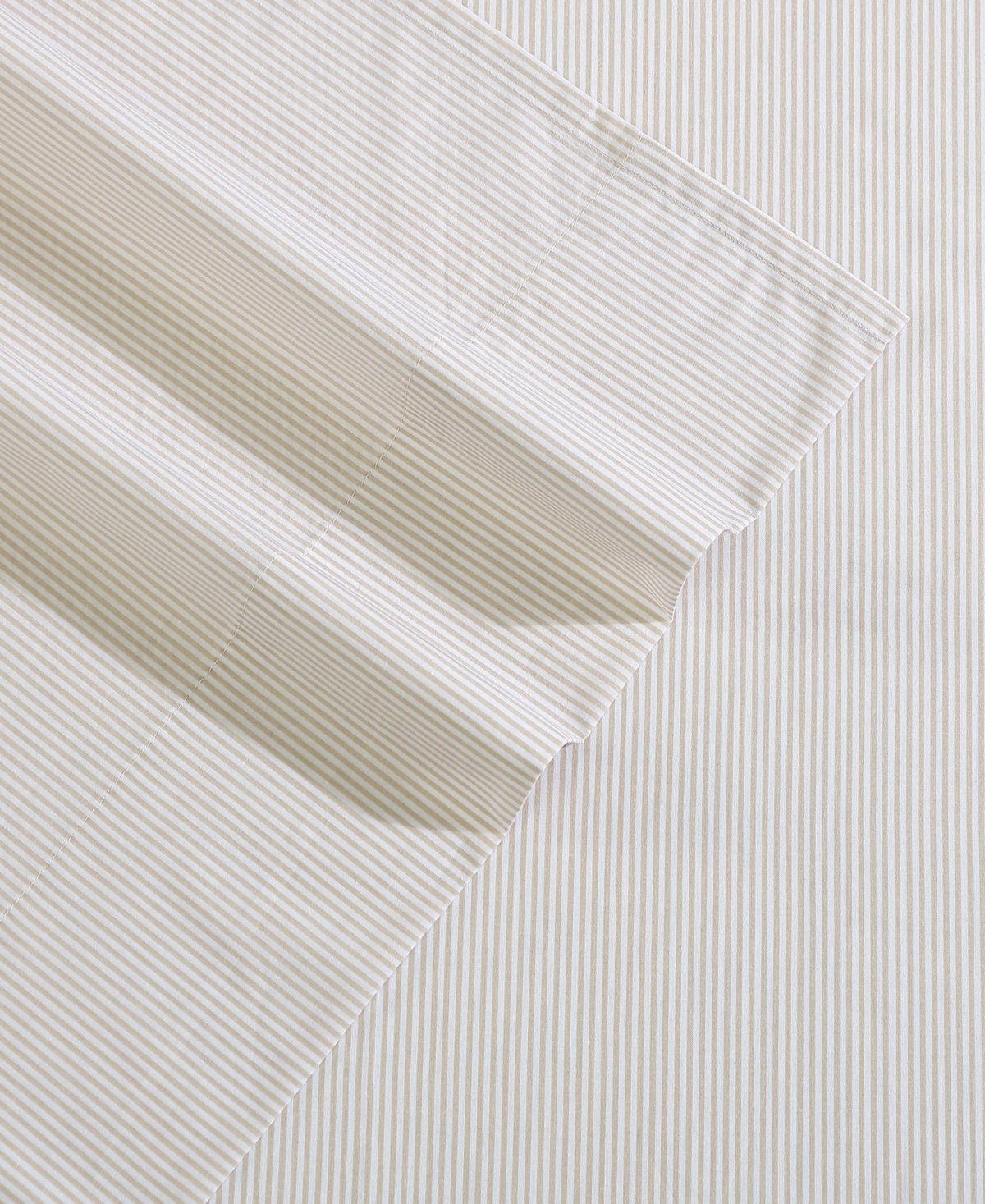 Nautica Closeout!  Cotton Percale 3-piece Sheet Set, Twin Xl In White