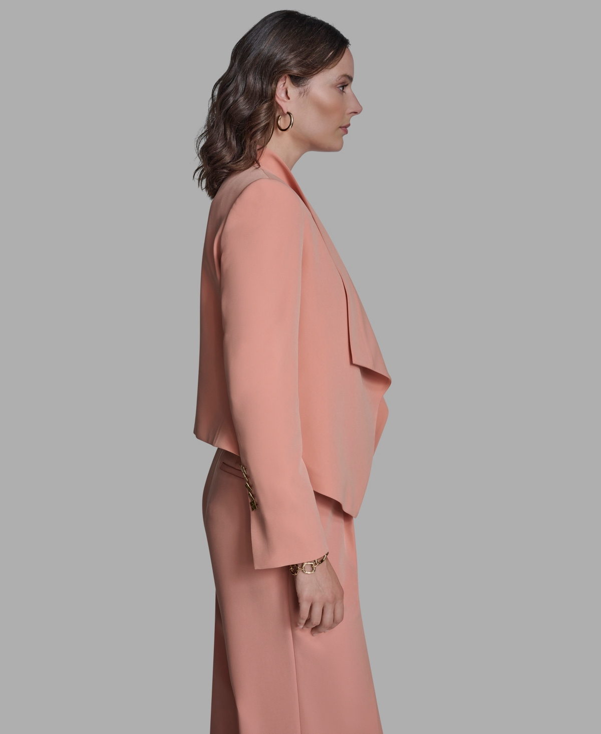 Bcbg Women's Open-front Jacket In Pink