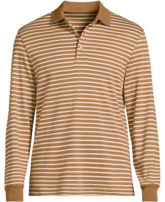 Men's Long Sleeve Cotton Supima Polo Shirt