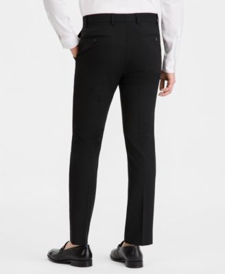 Men's Modern-Fit Wool TH-Flex Stretch Suit Separates Pant