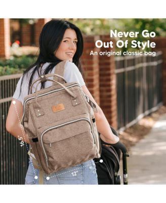 Original Diaper Bag Backpack, Multi-Functional Baby Diaper Bags with Changing Pad